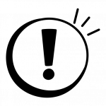 icono exclamación